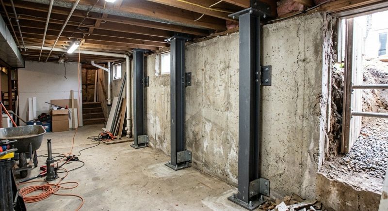 Basement Stabilization in Roane County, TN