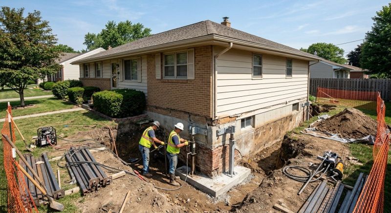 Building Foundation Repair in Clinton, TN