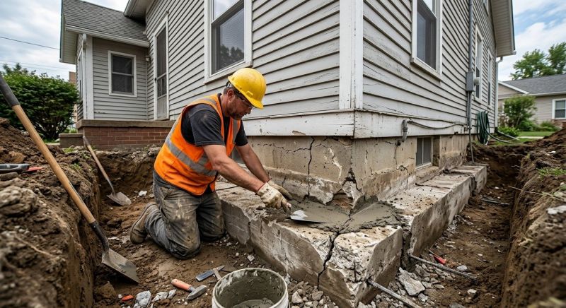 Building Foundation Repair in Oliver Springs, TN
