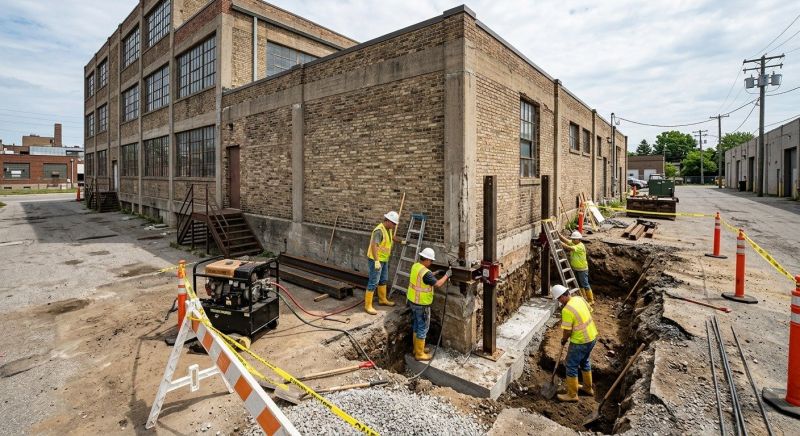 Building Foundation Repair in Wartburg, TN