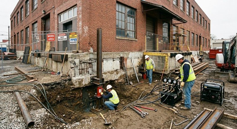 Commercial Foundation Repair in Roane County, TN