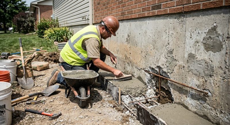 Concrete Foundation Repair in Knoxville, TN