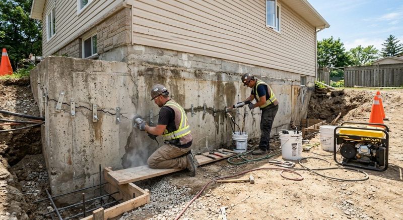 Concrete Foundation Repair in Loudon County, TN