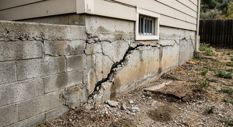 Cracked Foundation Repair in Oliver Springs, TN