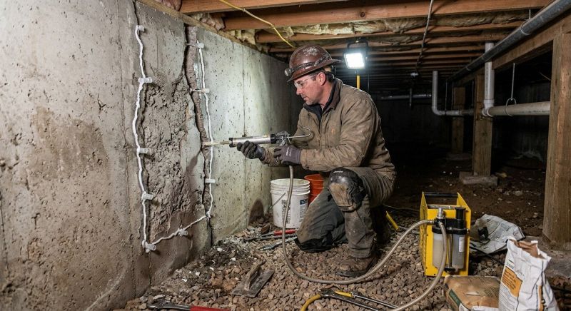 Crawlspace Foundation Repair in Clinton, TN