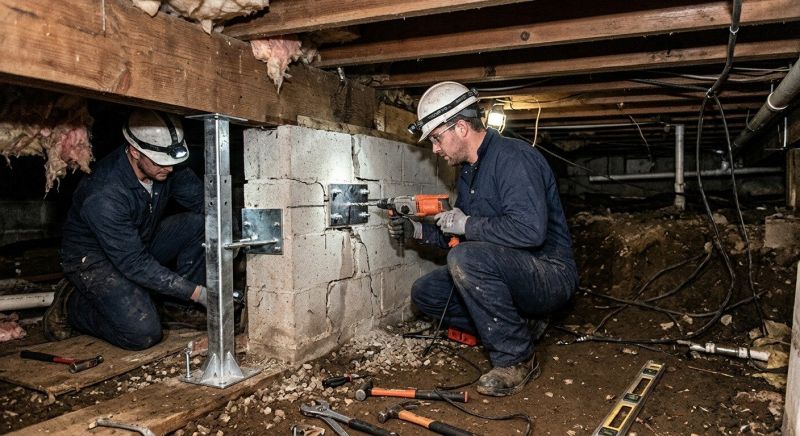 Crawlspace Foundation Repair in Loudon County, TN