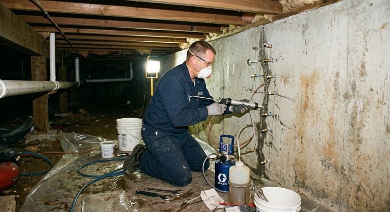 Crawlspace Foundation Repair in Ten Mile, TN