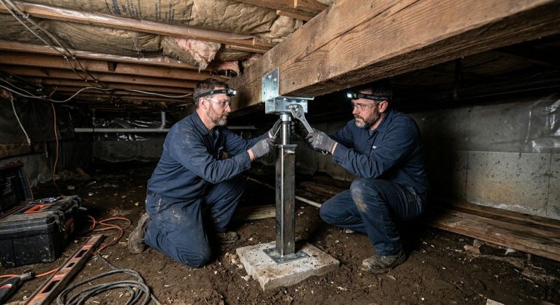 Crawlspace Foundation Repair in Ten Mile, TN
