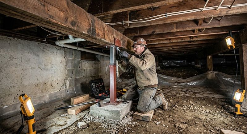 Crawlspace Foundation Repair in Ten Mile, TN