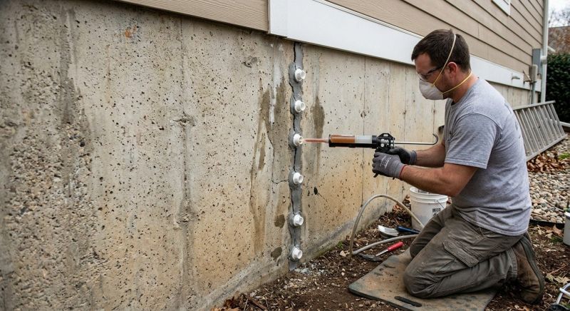 Foundation Crack Sealing in Roane County, TN