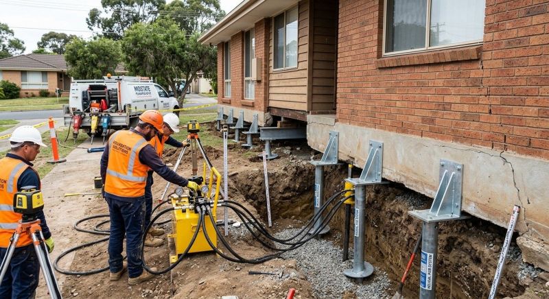 Foundation Jacking in Friendsville, TN