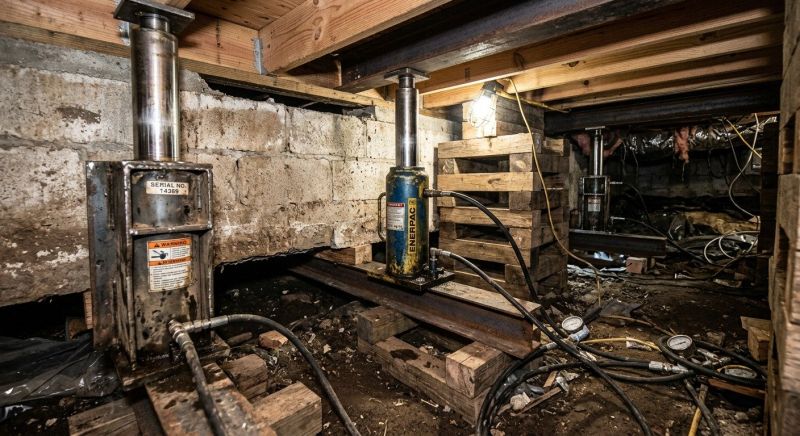 Foundation Jacking in Harriman, TN