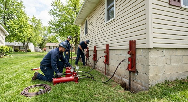 Foundation Jacking in Kingston, TN