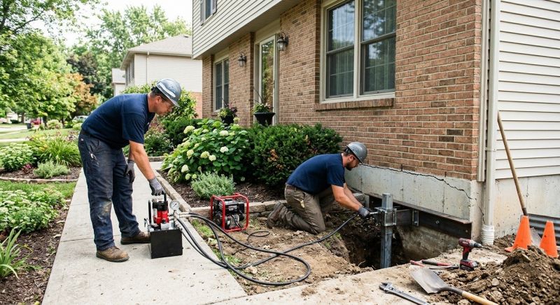 Foundation Jacking in Knoxville, TN