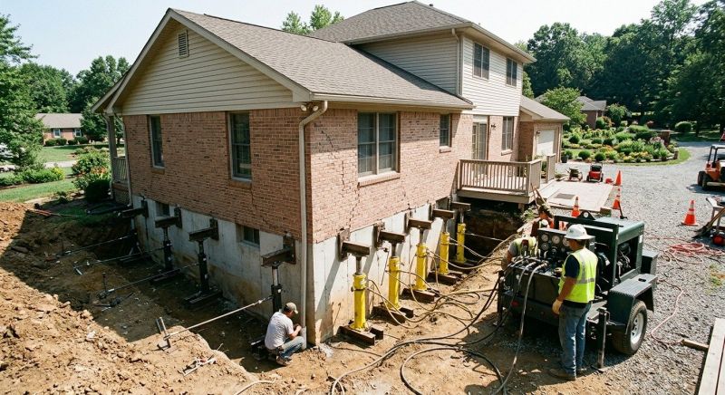 Foundation Jacking in Lenoir City, TN