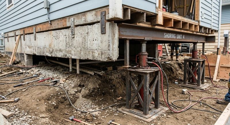 Foundation Jacking in Loudon County, TN