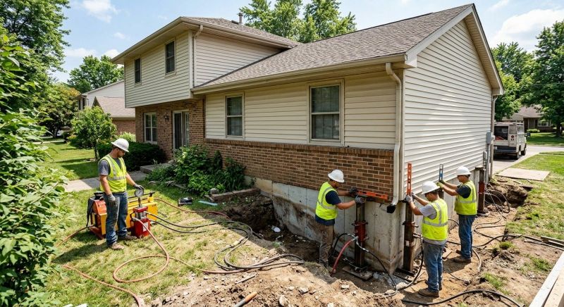 Foundation Jacking in Loudon, TN