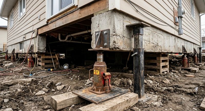 Foundation Jacking in Morgan County, TN