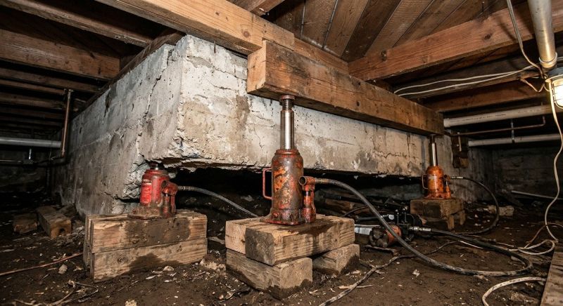 Foundation Jacking in Oak Ridge, TN