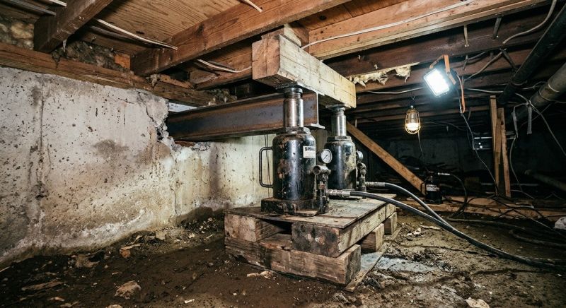 Foundation Jacking in Oak Ridge, TN