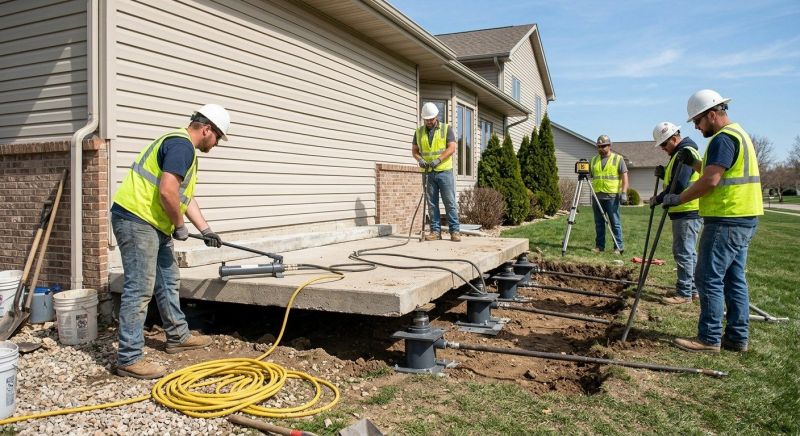 Foundation Lifting in Clinton, TN