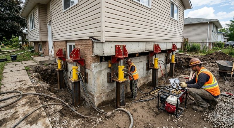 Foundation Lifting in Kingston, TN