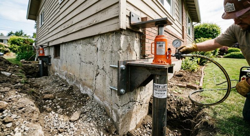 Foundation Lifting in Sweetwater, TN