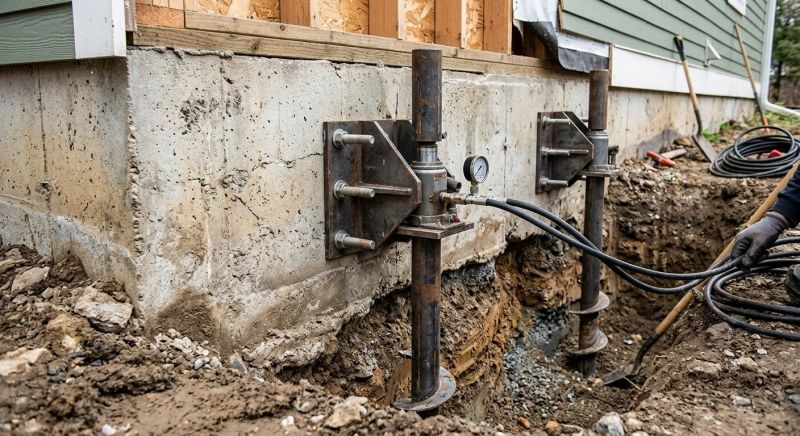 Foundation Pier Leveling in Roane County, TN