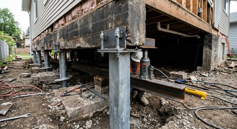 Foundation Raising in Friendsville, TN