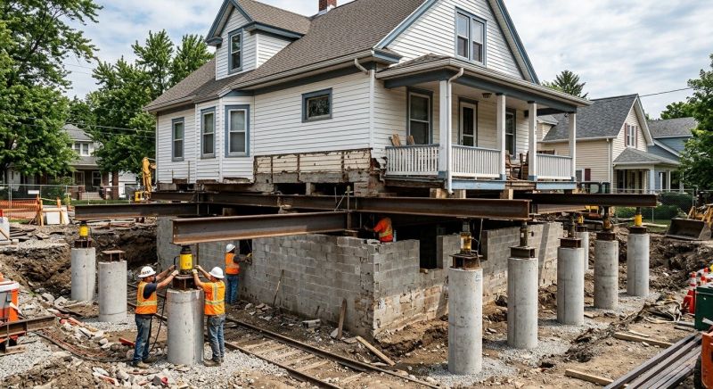 Foundation Raising in Sweetwater, TN
