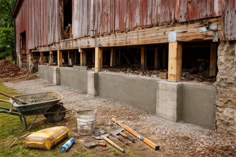 Foundation Renovation in Roane County, TN