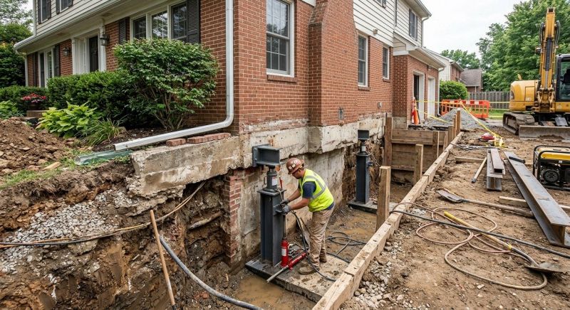 Foundation Repair in Kingston, TN