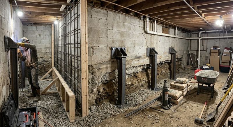 Foundation Stabilizing in Clinton, TN