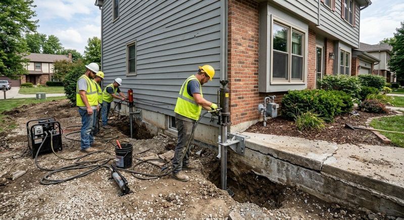Foundation Stabilizing in Oak Ridge, TN