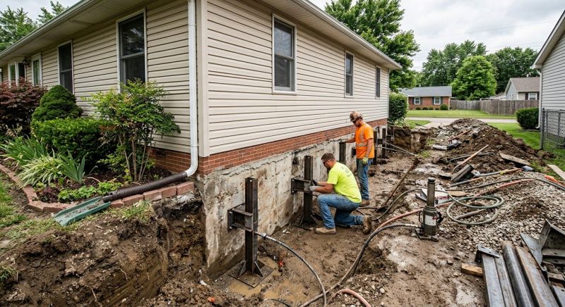 Foundation Stabilizing in Oliver Springs, TN