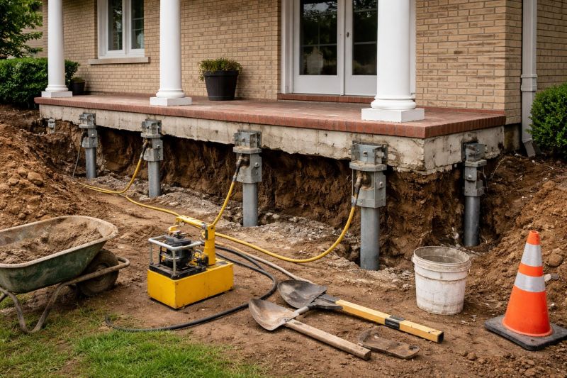 Foundation Stabilizing in Sweetwater, TN