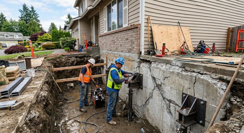 Foundation Structural Repair in Knoxville, TN