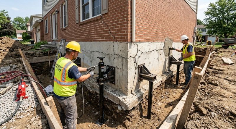 Foundation Structural Repair in Lenoir City, TN