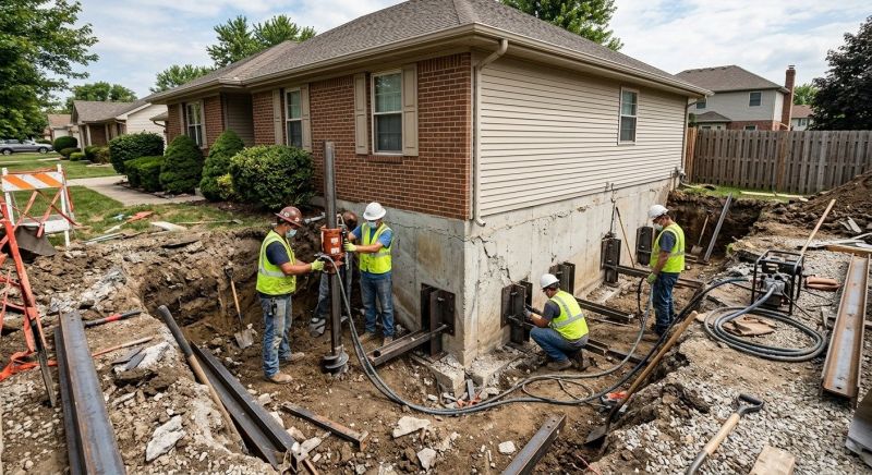 Foundation Structural Repair in Ten Mile, TN