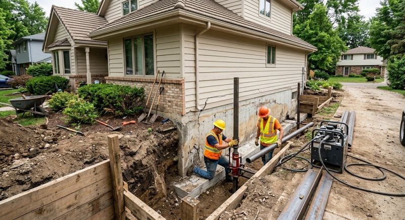 Home Foundation Repair in Clinton, TN