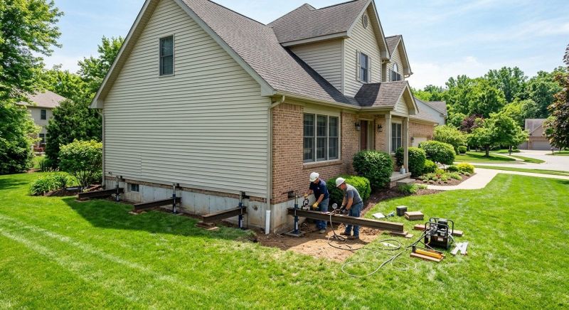 House Foundation Leveling in Roane County, TN