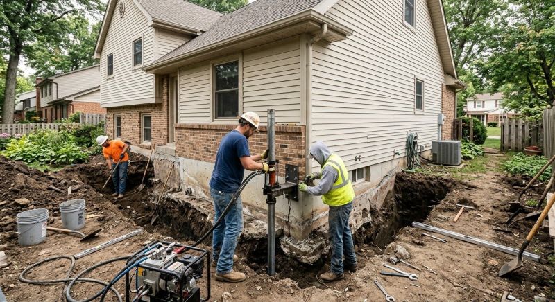 House Foundation Repair in Anderson County, TN