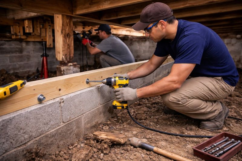 House Foundation Repair in Clinton, TN