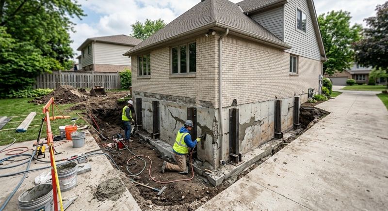 House Foundation Repair in Clinton, TN