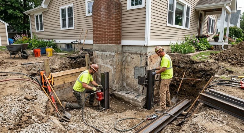 House Foundation Repair in Kingston, TN