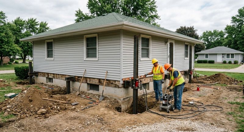 House Leveling in Roane County, TN