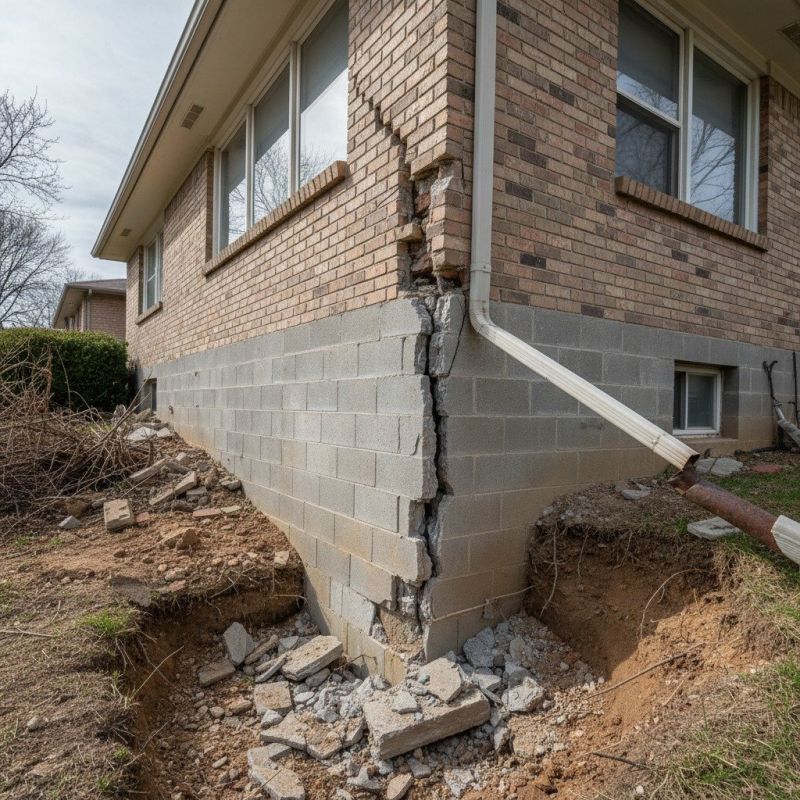 House Settling Repair in Roane County, TN
