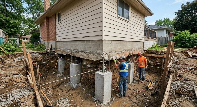 House Underpinning in Roane County, TN