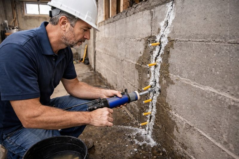 Leaking Foundation Repair in Roane County, TN