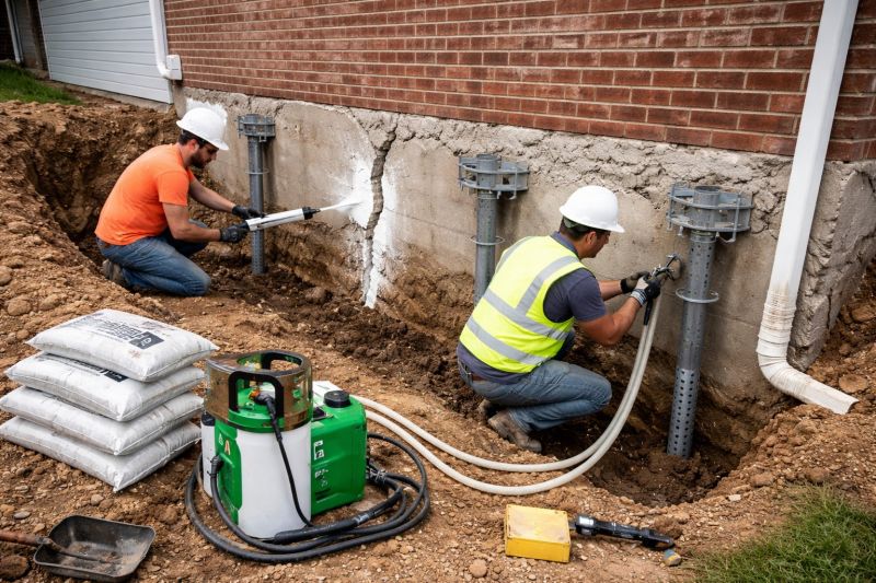 Structural Foundation Repair in Kingston, TN